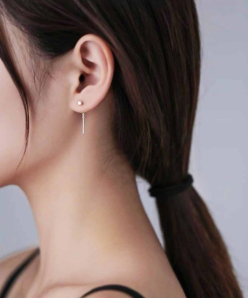 ete（エテ） ピアス 「ONLINE Limited」 クレセントムーン ピアス