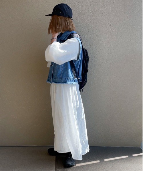 「feepur by saya」 ベスト MEDIUM グレー レディース