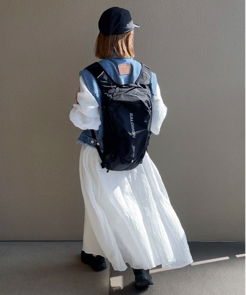 「feepur by saya」 ベスト MEDIUM グレー レディース