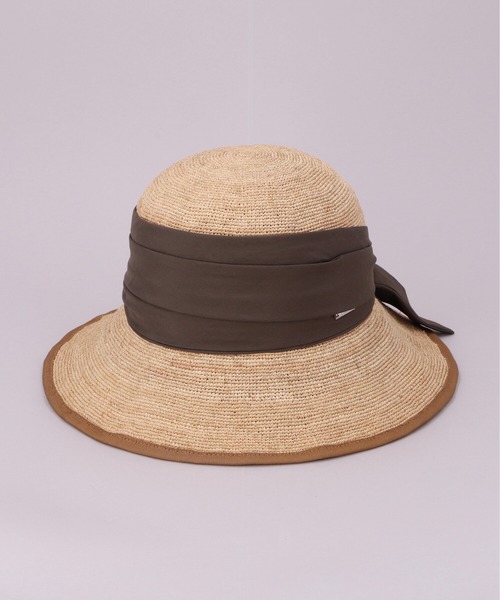 カシラ　ca4la 麦わら帽子　ブラウン CA4LA（カシラ） 帽子 ハット VELNA レディース : ZOZOTOWN Yahoo!店