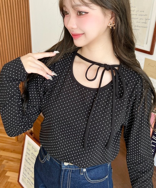 alice auaa パフスリーブ Tシャツ カットソー alice auaa パフスリーブ Tシャツ カットソー