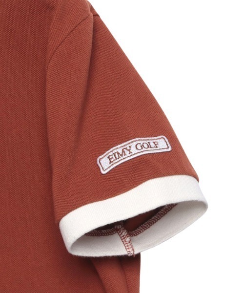 Eimy golf ポロシャツ EIMY GOLF 「EIMY GOLF」 半袖ポロシャツ FREE ホワイト