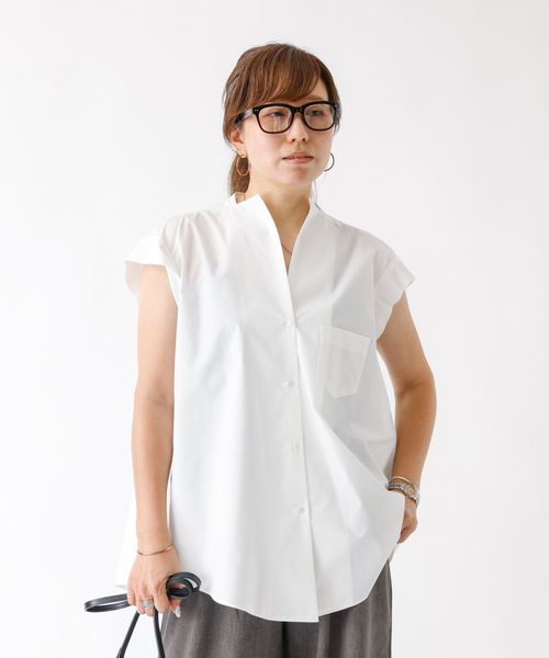 DESIGNWORKS（デザインワークス） ブラウス シャツ コットン 