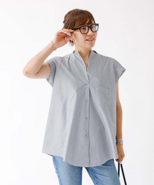 DESIGNWORKS（デザインワークス） ブラウス シャツ コットン 
