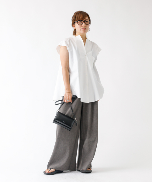 DESIGNWORKS（デザインワークス） ブラウス シャツ コットン 