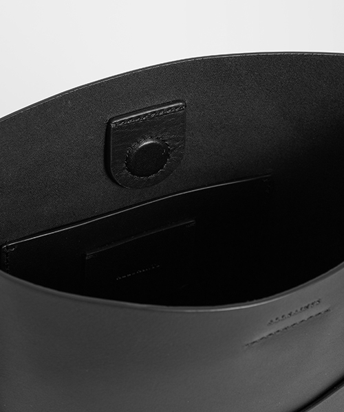 「ALLSAINTS」 ショルダーバッグ ONE SIZE グレー レディース_画像6