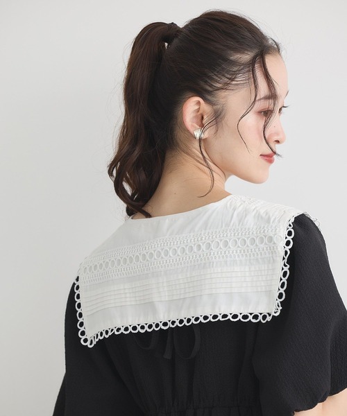 earth music&ecology（アース ミュージック＆エコロジー） つけ襟 付け