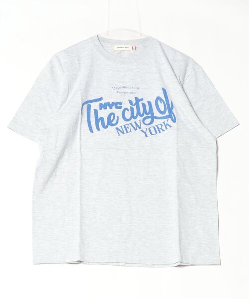 「GOOD ROCK SPEED」 半袖Tシャツ ONE SIZE ライトグレー レディース_画像2