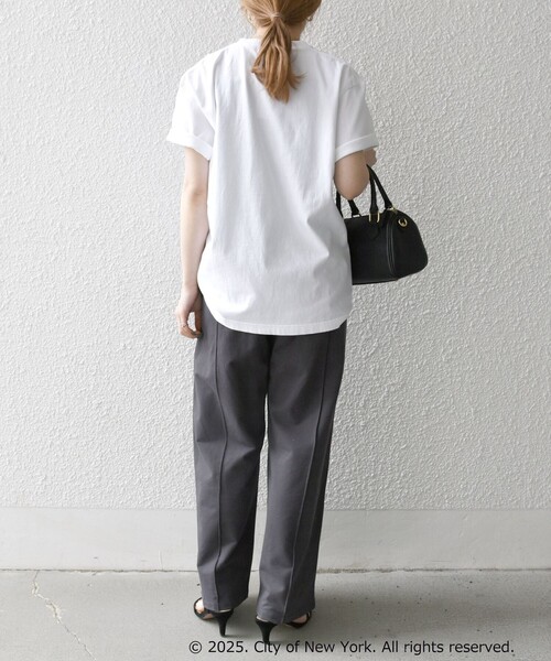 「GOOD ROCK SPEED」 半袖Tシャツ ONE SIZE ライトグレー レディース_画像4