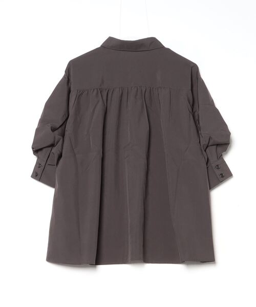 「RAY CASSIN」 7分袖シャツ FREE グレー レディース_画像2