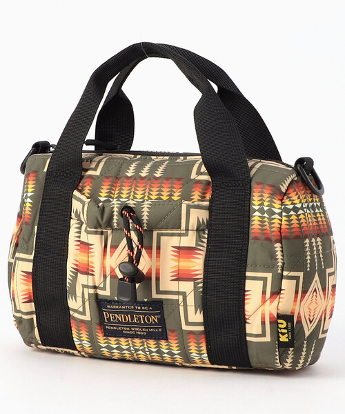 PENDLETON ボストンバッグ KiU/キウ PNDLTN_SQ PADDED MINI BOSTON BAG