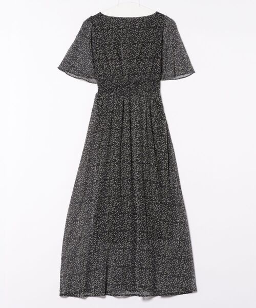 「archives」 半袖ワンピース MEDIUM ブラック レディース_画像2