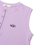 「UGG」 ノースリーブトップス M ラベンダ...の詳細画像3