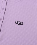 「UGG」 ノースリーブトップス M ラベンダ...の詳細画像4