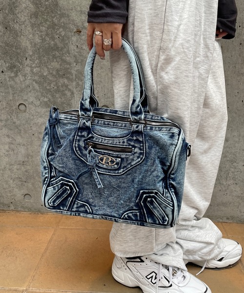 Pherrow's フェローズ デニムバッグ ボストンバッグ Pherrow's フェローズ デニムバッグ ボストンバッグ 大阪 北堀江