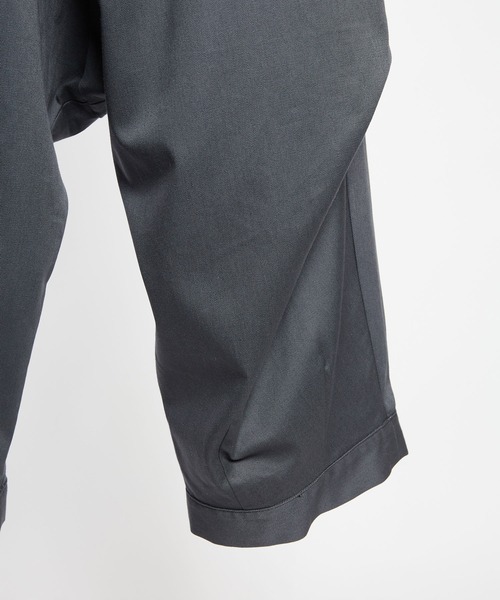 gomme 「gomme」 サルエルパンツ MEDIUM ブラック レディース