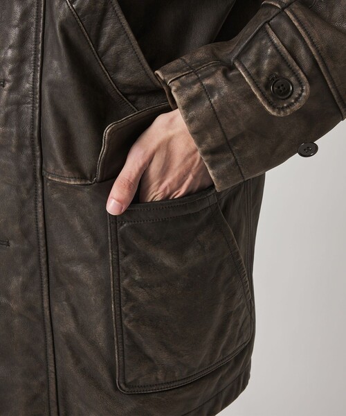 ＜AVIREX × Steven Alan＞ LTR CARCOAT Mサイズ STEVEN ALAN（スティーブンアラン） コート ジャケット 「AVIREX × LTR