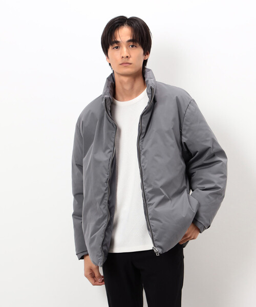 今期完売 ポリエステル スタンドカラーブルゾン ポリエステル スタンドカラー ブルゾン｜ビューティー＆ユース