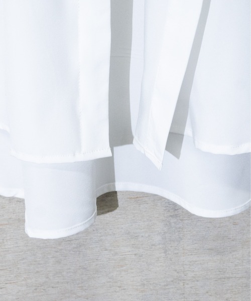 「JOHN'S CLOSET」 「HALHAM」半袖シャツ MEDIUM パープル メンズ_画像7