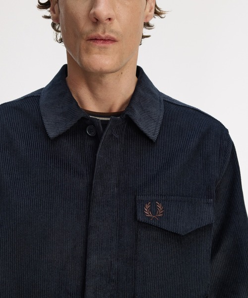 FRED PERRY（フレッドペリー） シャツ Corduroy Overshirt