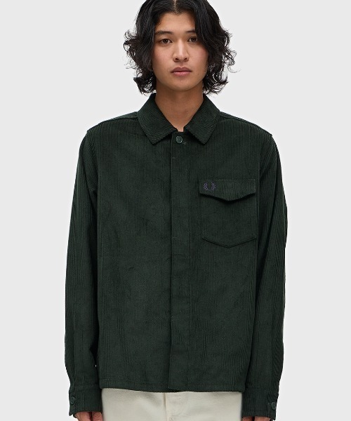 FRED PERRY（フレッドペリー） シャツ Corduroy Overshirt
