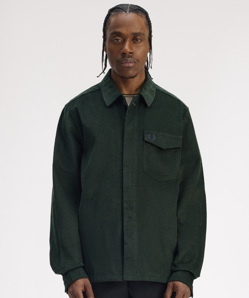 FRED PERRY（フレッドペリー） シャツ Corduroy Overshirt