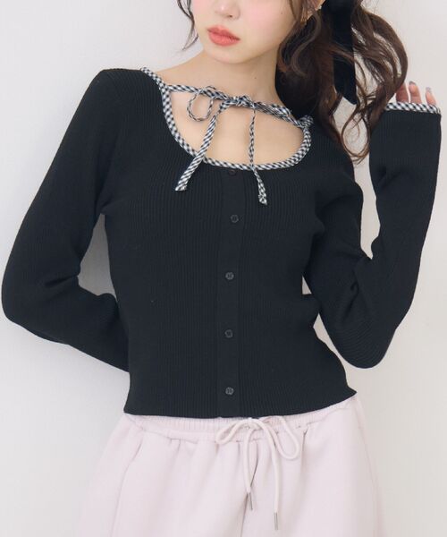 Emsexcite（エムズエキサイト） ニット セーター 「新色追加」チェック