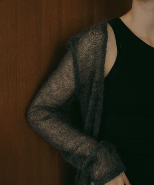 「ETRE TOKYO」 ニットカーディガン FREE ホワイト レディース_画像2