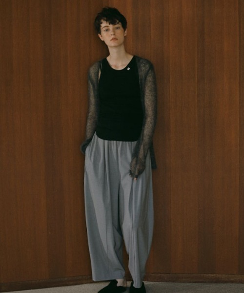 「ETRE TOKYO」 ニットカーディガン FREE ホワイト レディース_画像3