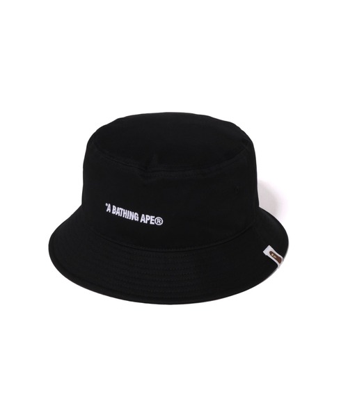 A BATHING APE 「A APE」 キャップ FREE ブラック メンズ : ZOZOTOWN