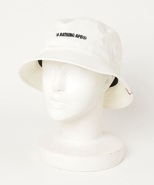AAPE BY A BATHING APE / キャップ/FREE/コットン/WHT/メンズ A BATHING APE 「A APE」 キャップ FREE ブラック メンズ : ZOZOTOWN