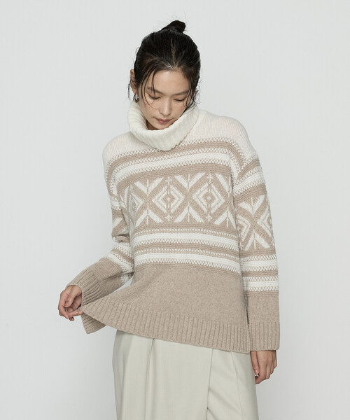 K.T KIYOKO TAKASE（K.T キヨコ タカセ） ニット セーター ジャカード