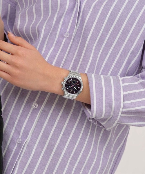 Swatch（スウォッチ） 腕時計 PURPLE GLOW メンズ レディース