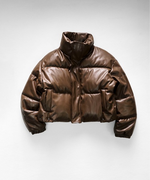 CALIFORNIA OUTFITTERS ダウンジャケット ダウン 11C32 PUレザー中綿