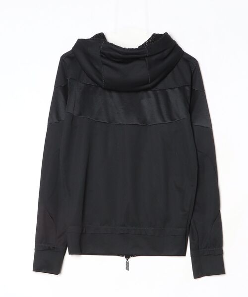 「FranCisT_MOR.K.S.」 ジップアップパーカー 2 ブラック メンズ_画像2