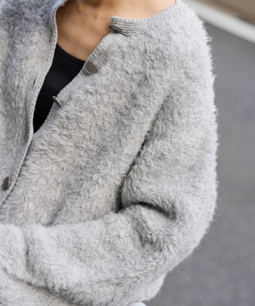 FRAMeWORK（フレームワーク） ニットカーディガン FREE ネイビー