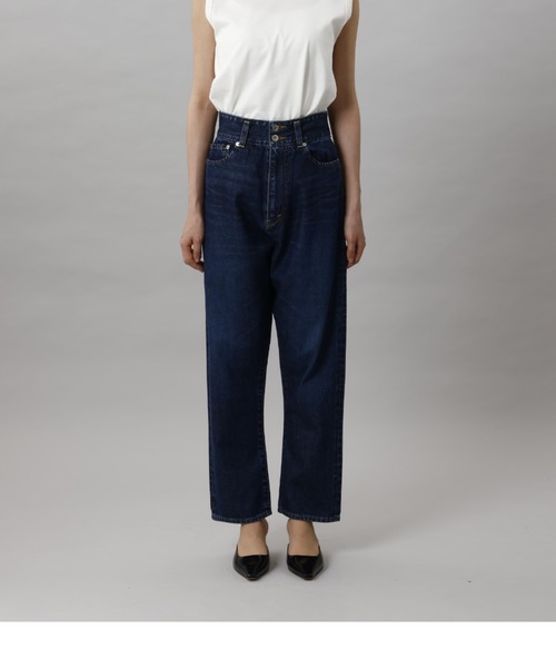 「CINOH」 デニムパンツ 26 ブルー レディース_画像2