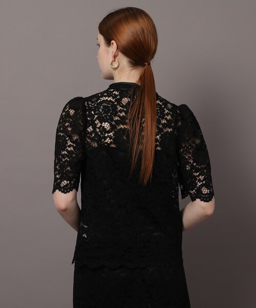 「DRESSTERIOR」 ニットアンサンブル 38 ブラック レディース_画像5