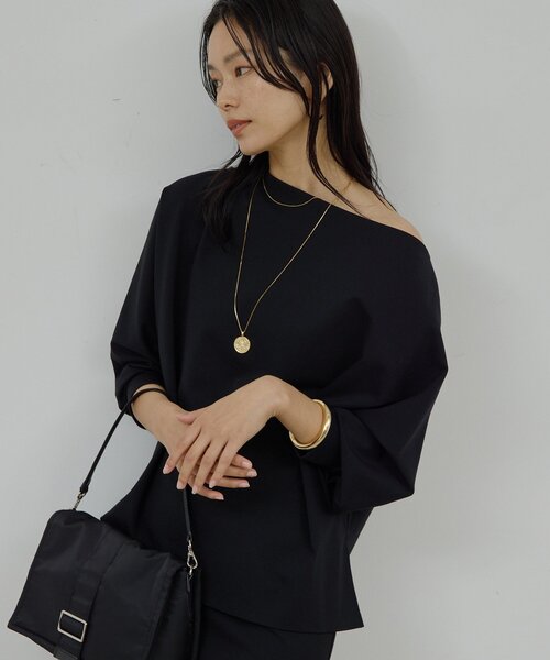tシャツ オフショルポンチプルオーバー レディースの画像