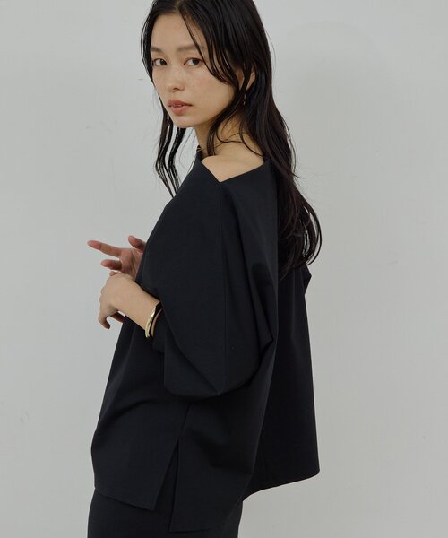 tシャツ オフショルポンチプルオーバー レディースの画像