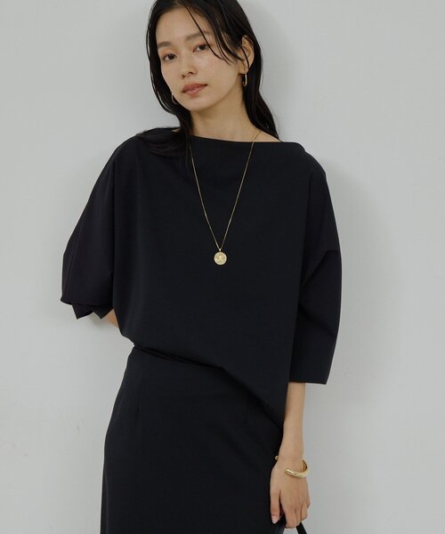 tシャツ オフショルポンチプルオーバー レディースの画像