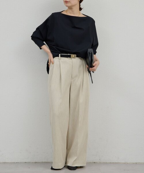 tシャツ オフショルポンチプルオーバー レディースの画像