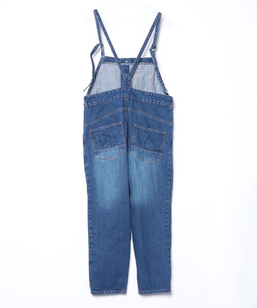 「Fashion Letter」 「LARU」オーバーオール M ネイビー レディース_画像2