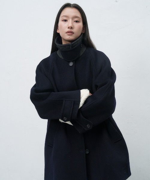 GENERAL IDEA コート チェスターコート wool balmacan half-coat