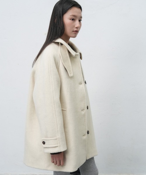 GENERAL IDEA コート チェスターコート wool balmacan half-coat