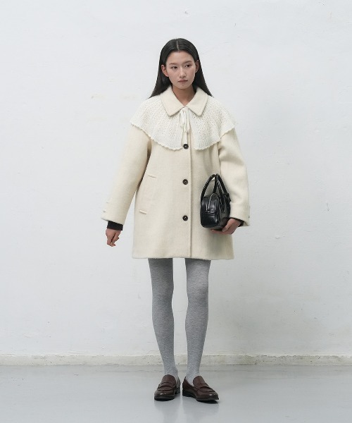 GENERAL IDEA コート チェスターコート wool balmacan half-coat