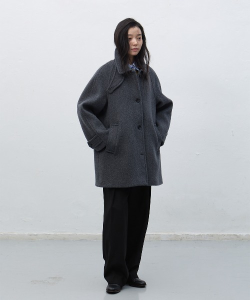 GADID ANONIEM SUNE / BLACK ハーフコート　ウールコート 2026年最新】gadid anoniem コートの人気アイテム - メルカリ