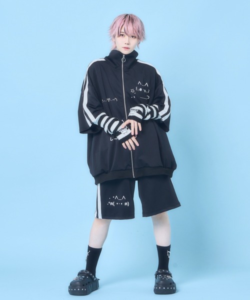 hauls セットアップ　ジャージ　黒 Hauls セットアップジャージ FREE ブラック メンズ : ZOZOTOWN Yahoo