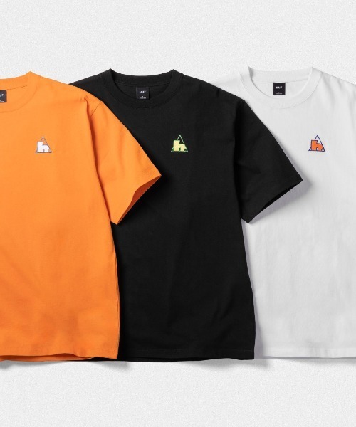 「HUF」 半袖Tシャツ X-LARGE オレンジ メンズ_画像6