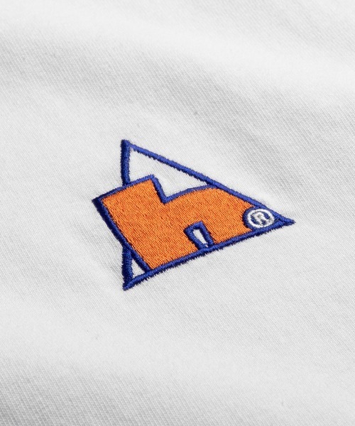 「HUF」 半袖Tシャツ X-LARGE オレンジ メンズ_画像7
